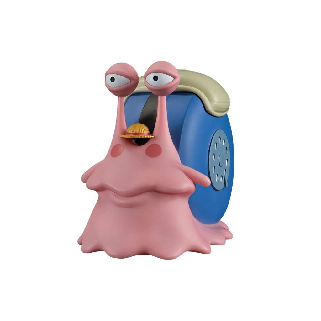 One Piece Transponder Snail Sparbössa plastoy