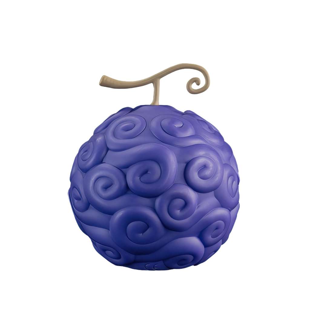 One Piece Gum-Gum Fruit Sparbössa plastoy