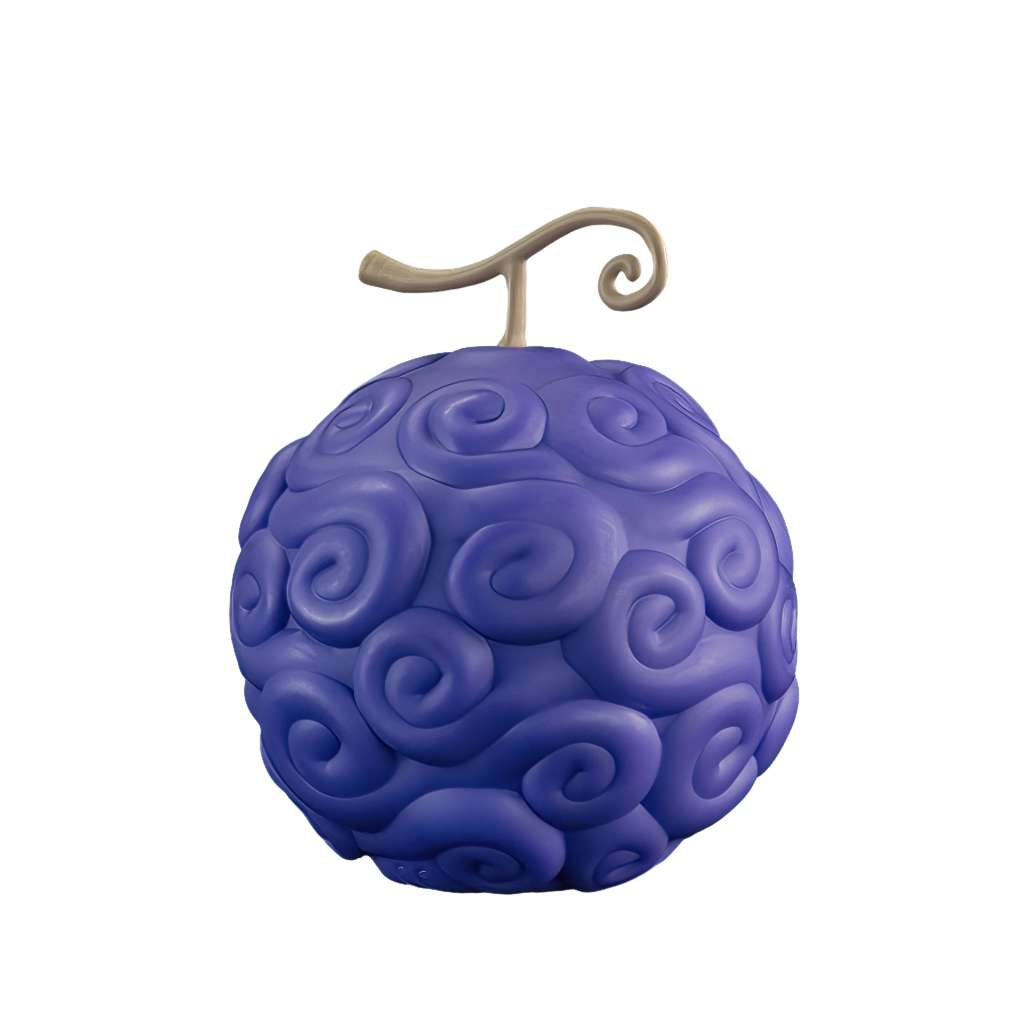 One Piece Gum-Gum Fruit Sparbössa plastoy