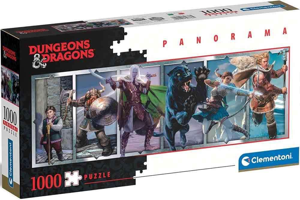 Dungeons & Dragons Puzzle Collection - Companions of the Hall - Panorama Jigsaw Puzzle 1000 Pcs - Robotto