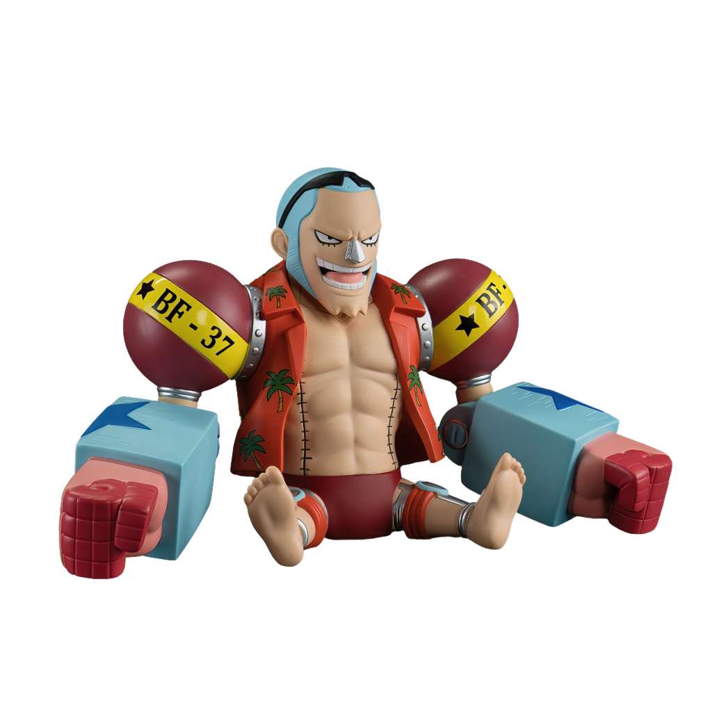 One Piece Franky Sparbössa plastoy