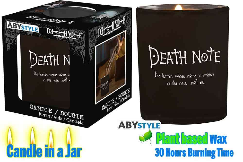 Candle i Burk - Death Note: Light & Ryuk abystyle studio