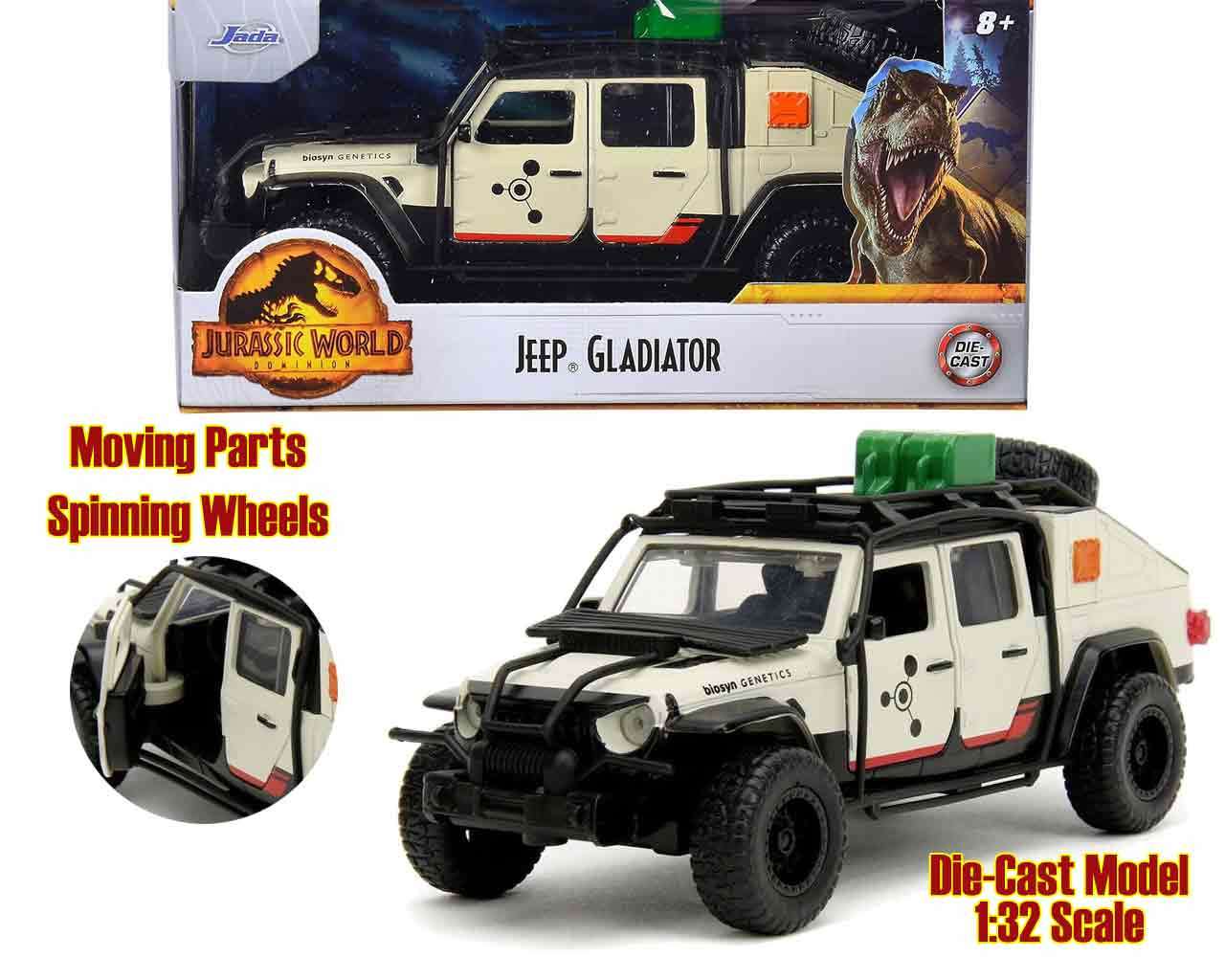 Jurassic World - 2020 Jeep Gladiator - 1:32 Die-Cast Modell jada toys