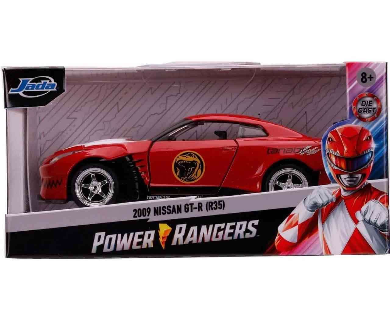 Power Rangers - 2009 Nissan GT-R (R35) - 1:32 Die-Cast Modell jada toys