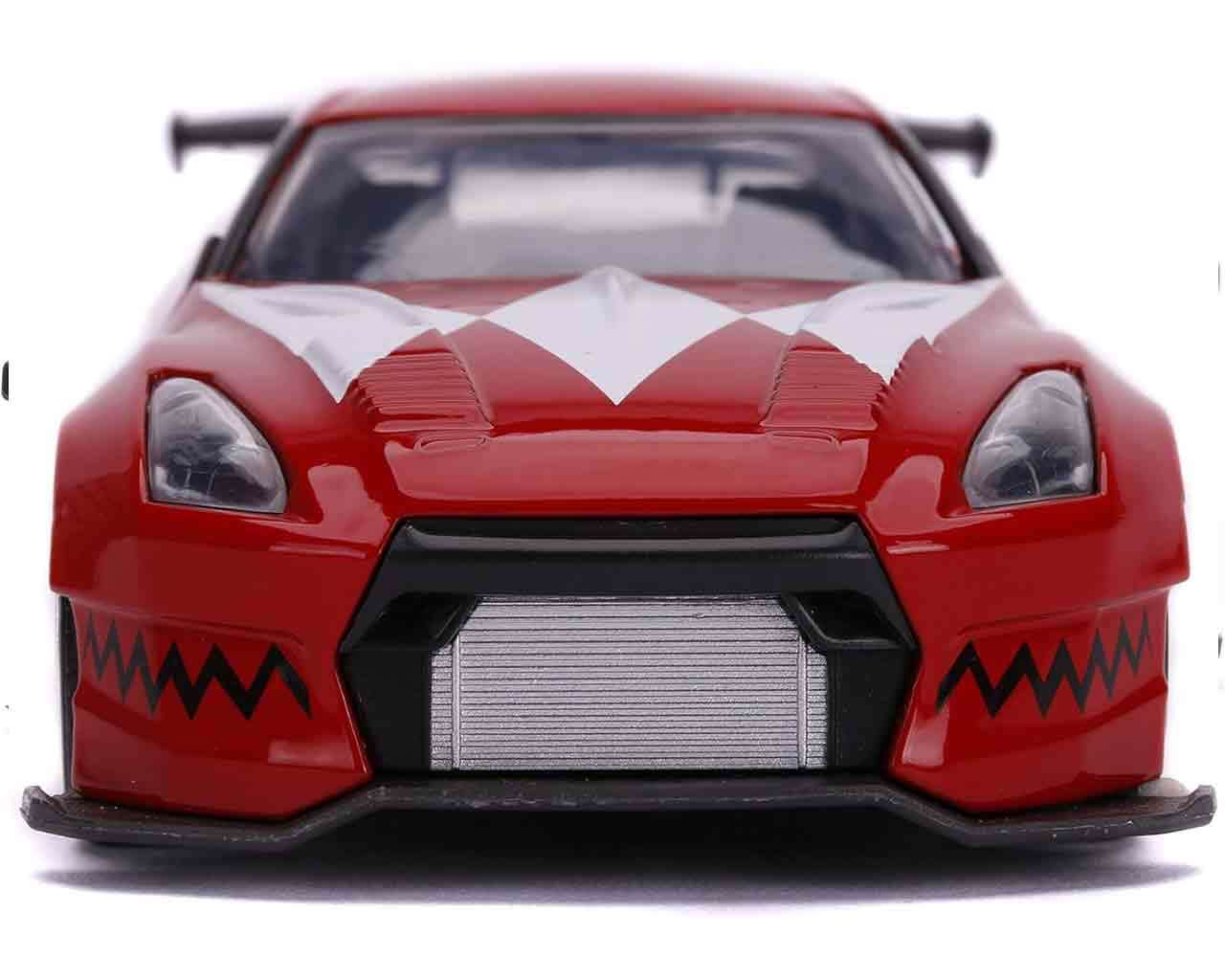 Power Rangers - 2009 Nissan GT-R (R35) - 1:32 Die-Cast Modell jada toys