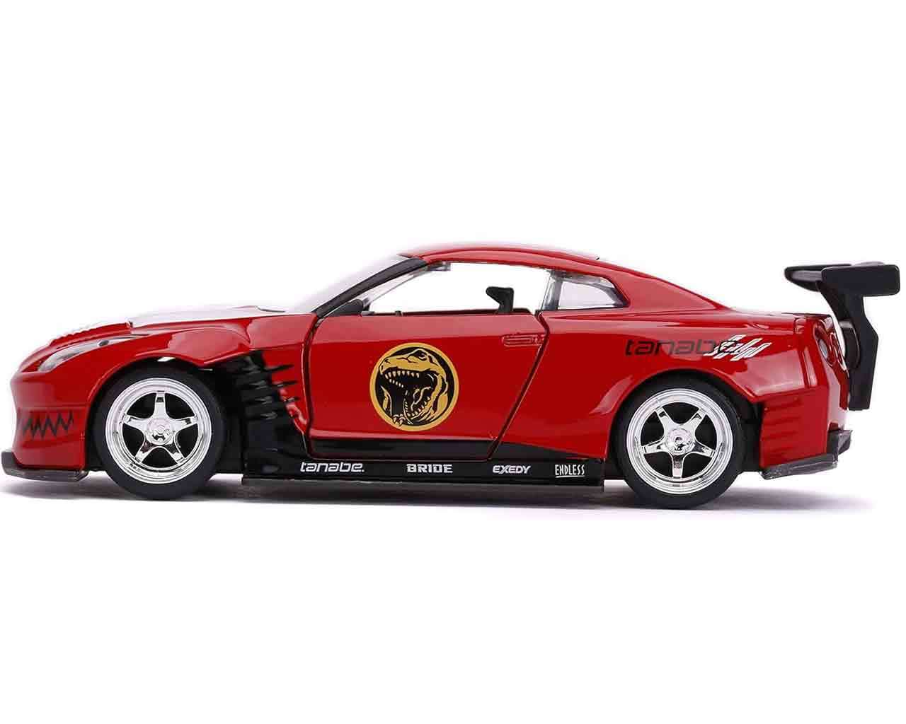 Power Rangers - 2009 Nissan GT-R (R35) - 1:32 Die-Cast Modell jada toys