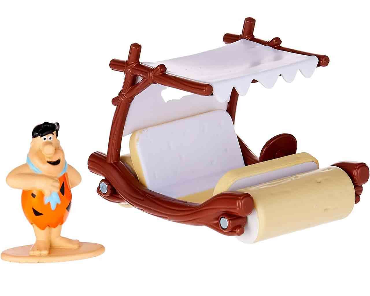 Flintstones Flintmobile med Fred Flintstone - 1:32 Die-Cast Modell jada toys