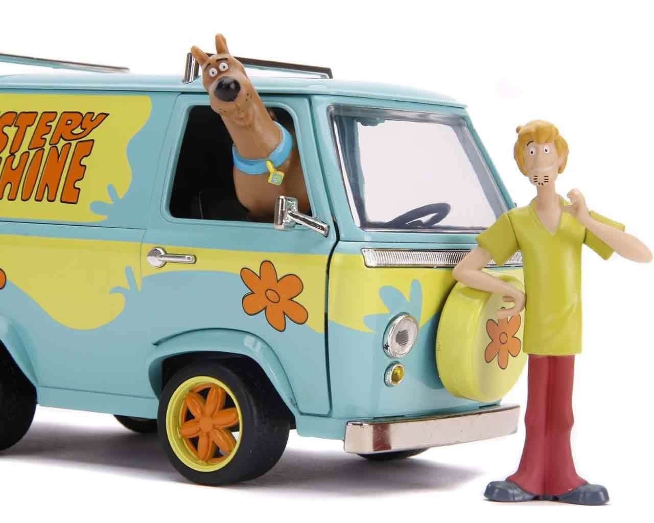 Scooby Doo - Mysterie Maskin med Shaggy & Scooby - 1:24 Die-cast Modell jada toys