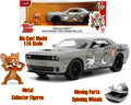 Tom & Jerry - 2015 Dodge Challenger Hellcat med Jerry - 1:24 Die-Cast Modell jada toys