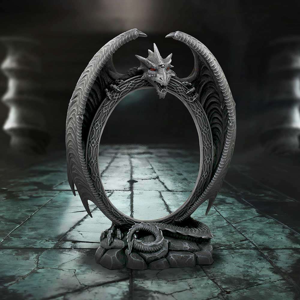 Dragon Spegel med Skalig Reflektion nemesis now
