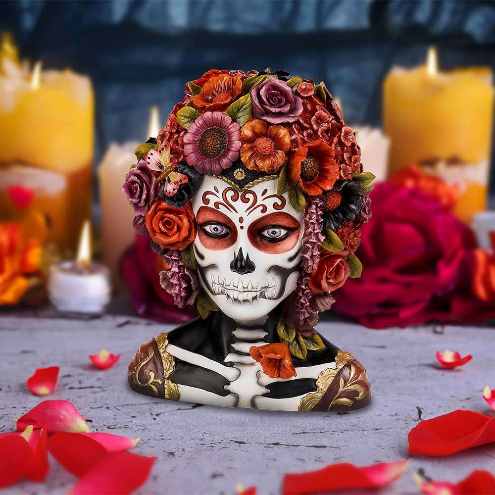 Calavera Catrina – Dag av de Döda Bust nemesis now