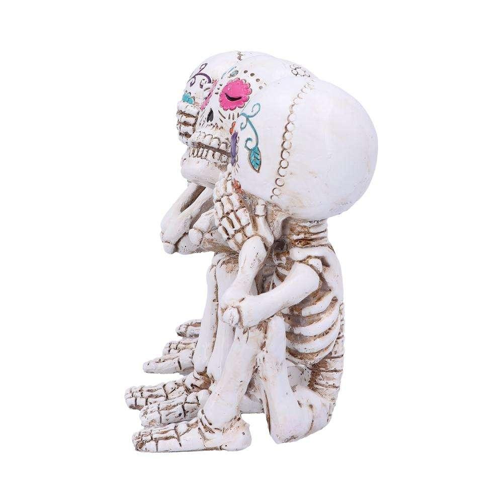 Calaveras Skelett Tre Visa Figur - Robotto
