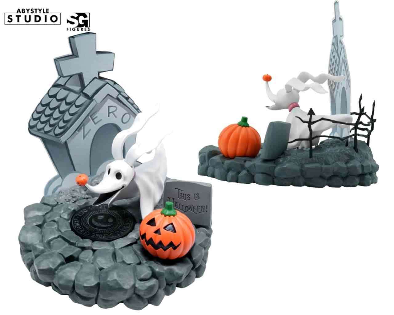 The Nightmare Before Christmas: Zero - Super Figur Collection 1:10 PVC Staty abystyle studio
