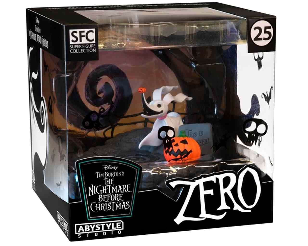 The Nightmare Before Christmas: Zero - Super Figur Collection 1:10 PVC Staty abystyle studio