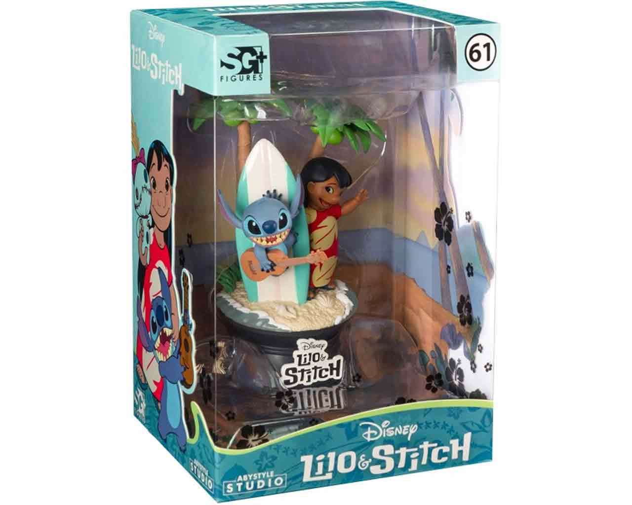 Disney Lilo & Stitch Surfboard Super Figur 1/10 PVC abystyle studio