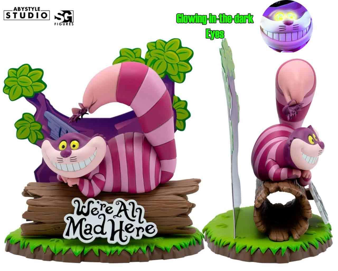 Disney's Alice i Underlandet: Cheshire Cat PVC Figur 1:10 - Robotto