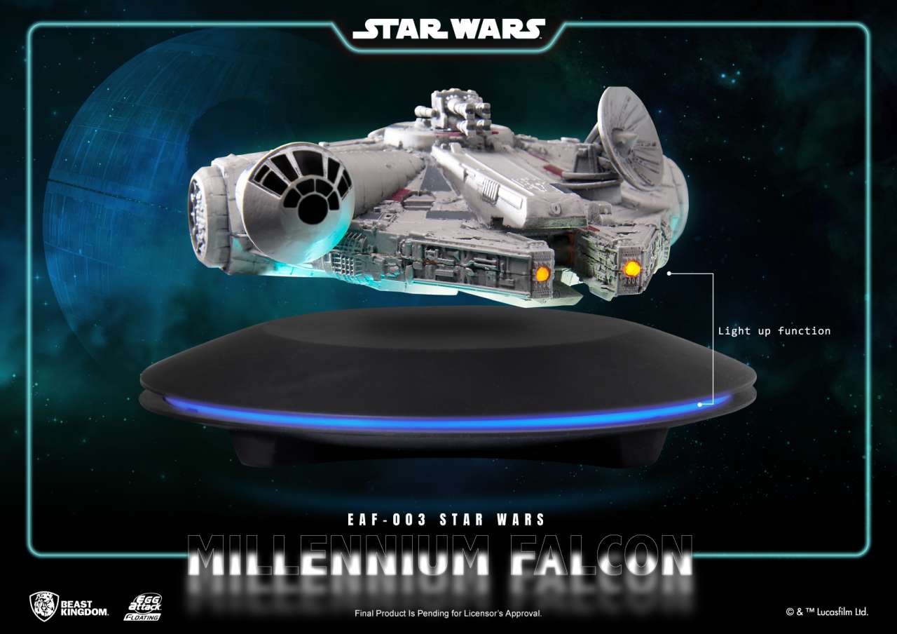 Star Wars Millennium Falcon Flygande Modell beast kingdom