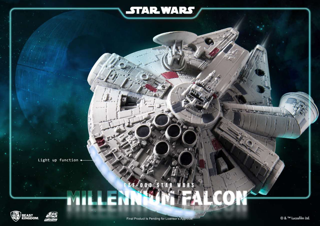 Star Wars Millennium Falcon Flygande Modell beast kingdom