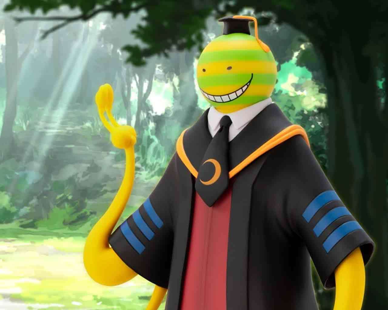 Assassination Classroom Koro Sensei Figur i Gul och Grön abystyle studio