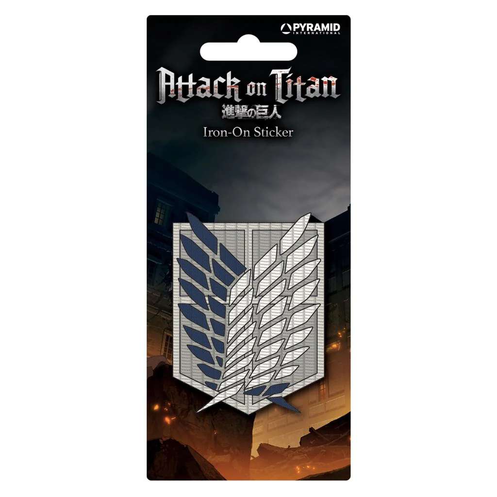 Attack on Titan S4 Iron-on Märke pyramid international