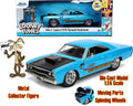 Looney Tunes - 1970 Plymouth Roadrunner med Wile E. Coyote - 1:24 Die-Cast Modell jada toys