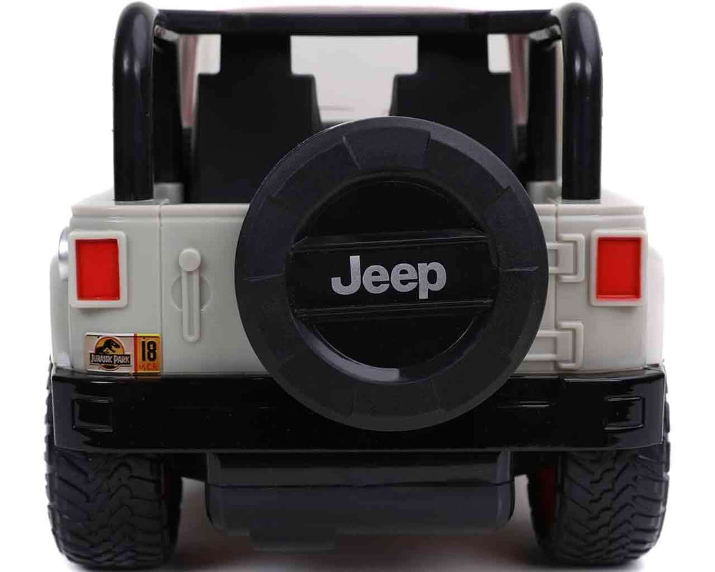Jurassic Park 1992 Jeep Wrangler YJ Sahara 1:16 RC jada toys