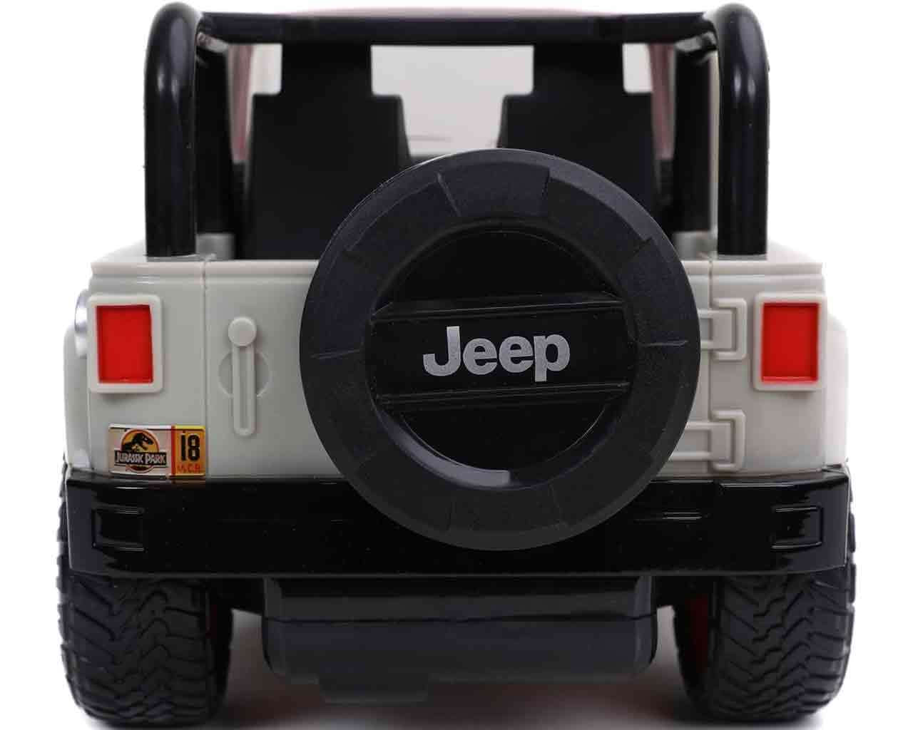 Jurassic Park 1992 Jeep Wrangler YJ Sahara 1:16 RC jada toys