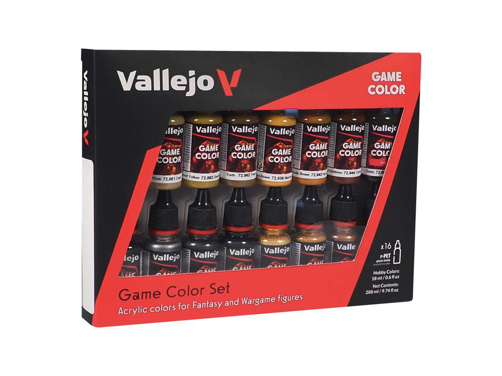 Game Color Set 72189 i läder och metall vallejo