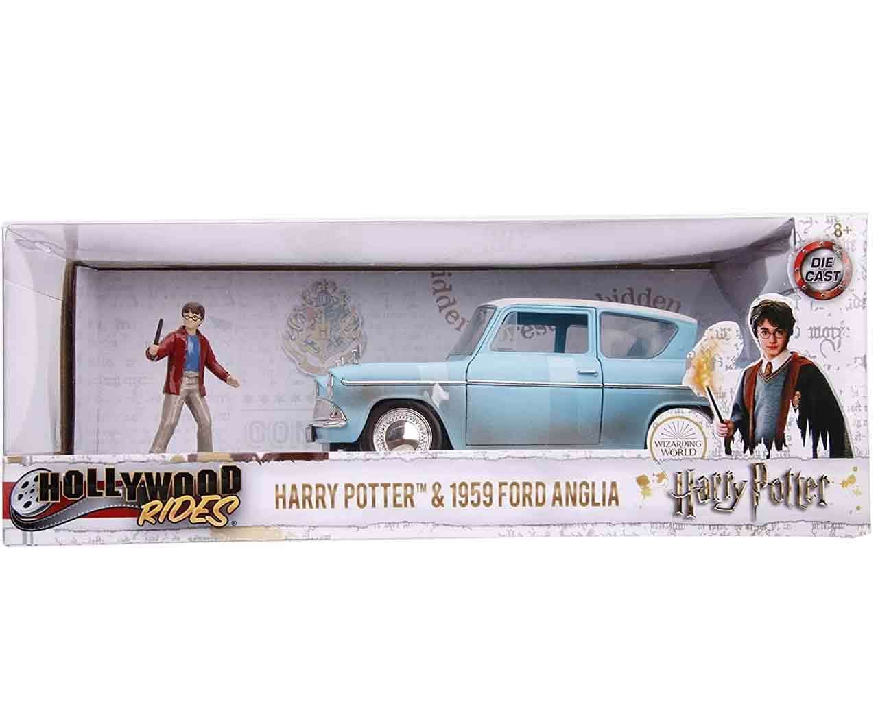 Harry Potter 1959 Ford Anglia med Harry - 1:24 Die-Cast Modell jada toys
