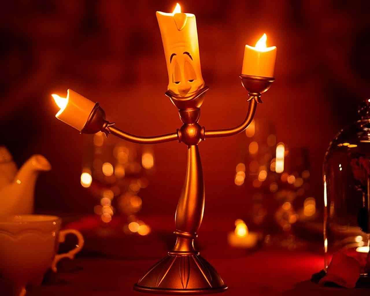 Disney's Skönhet & Odjuret: Lumière Skrivbordslampa - Robotto