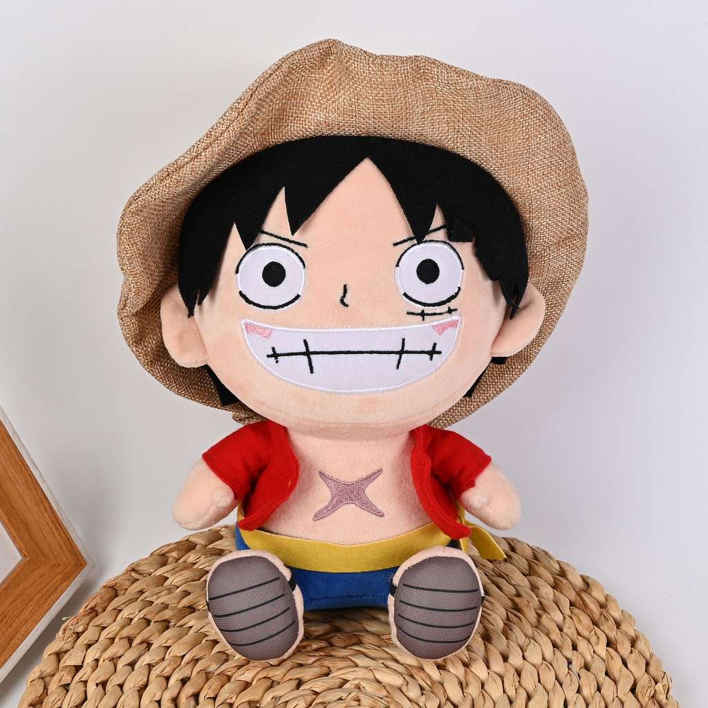 One Piece Monkey D Luffy New World 45 cm Gosedjur sakami merchandise