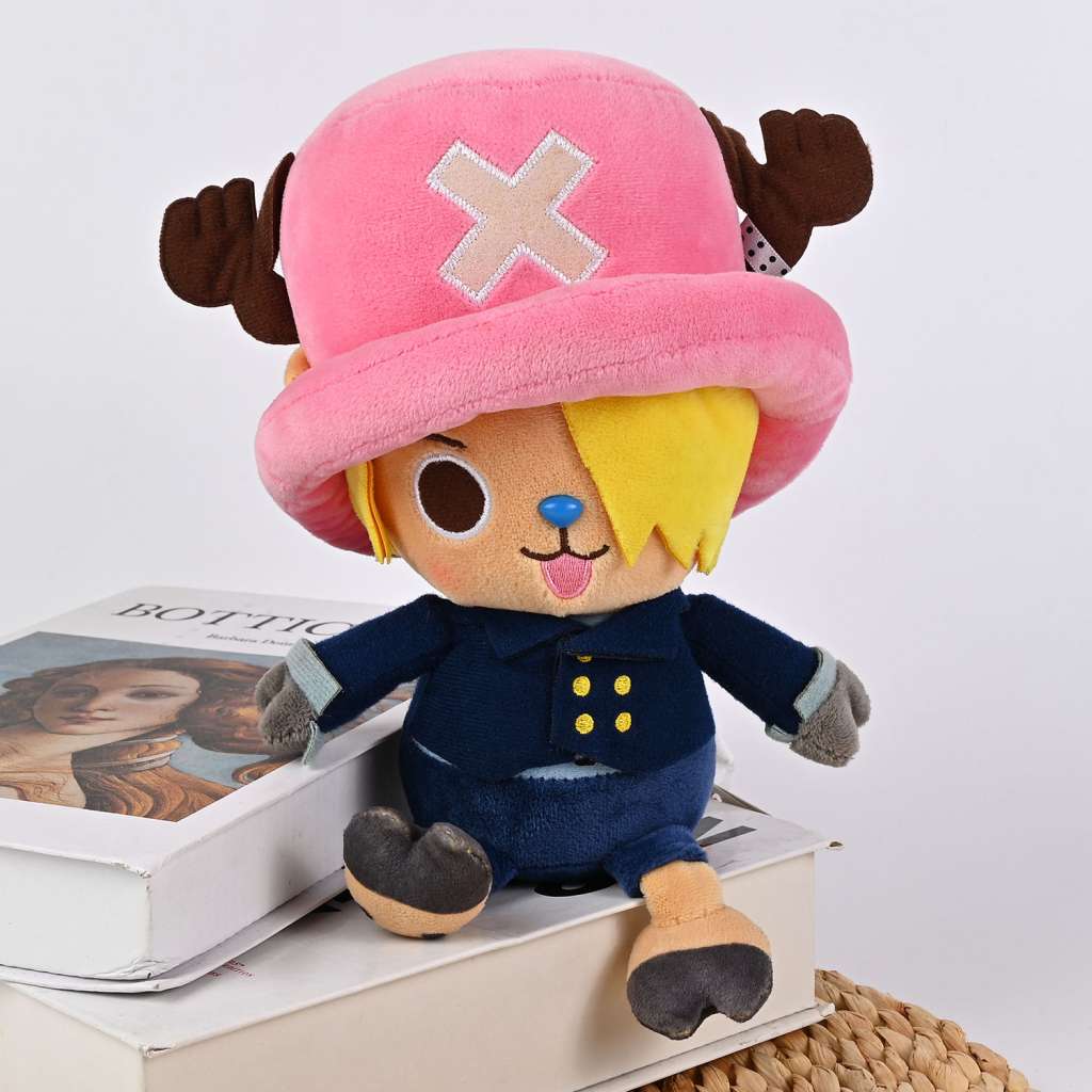 One Piece Chopper x Sanji Plush 25cm sakami merchandise