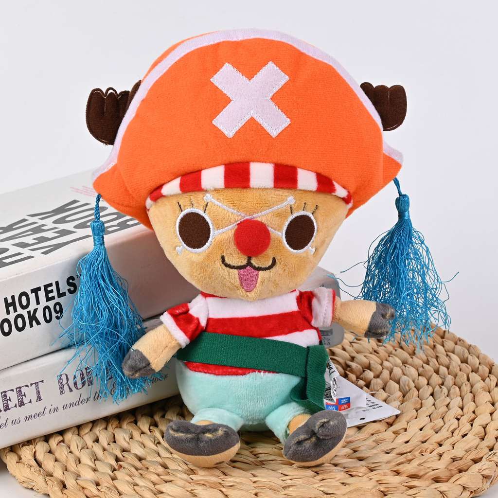 One Piece Chopper x Buggy Plush 25 cm sakami merchandise