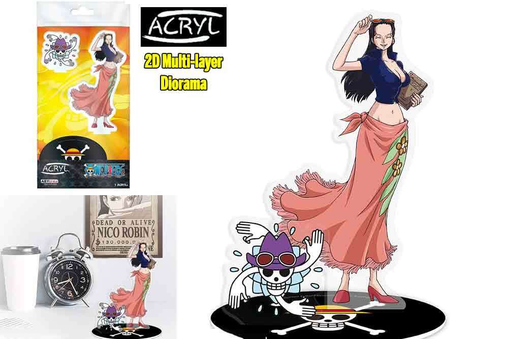 One Piece - Robin Acrylic Diorama abystyle studio