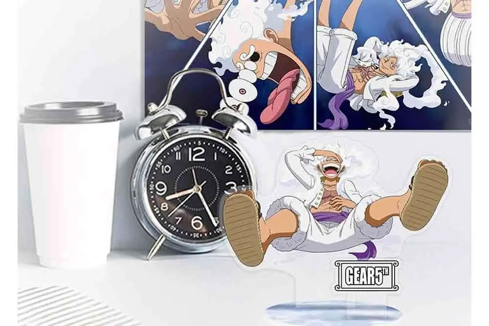 One Piece Luffy Gear 5:e Akryl Diorama