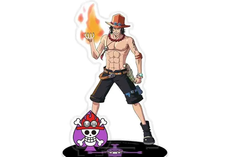 One Piece Portgas D Ace Acryl Diorama