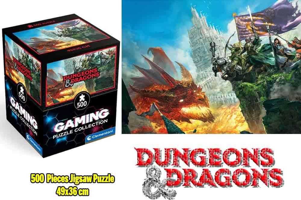 Gaming Pussel Kollektion - Cube500 Dungeons & Dragons: Dragonfire - Robotto