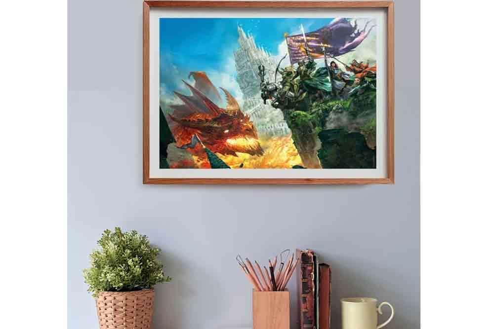 Gaming Pussel Kollektion - Cube500 Dungeons & Dragons: Dragonfire - Robotto