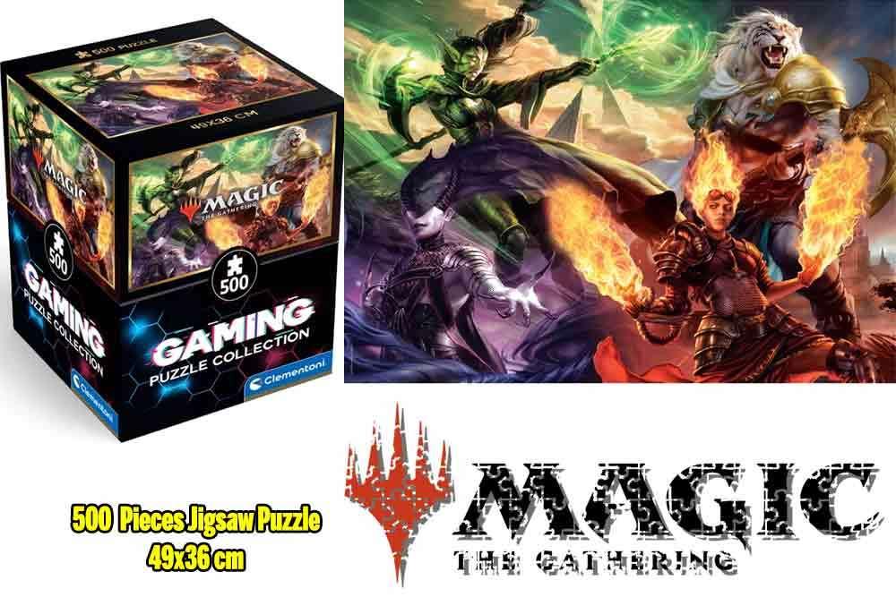 Gamingpussel - Cube500 Magic The Gathering: Planeswalkers - 500 bitars pussel - Robotto