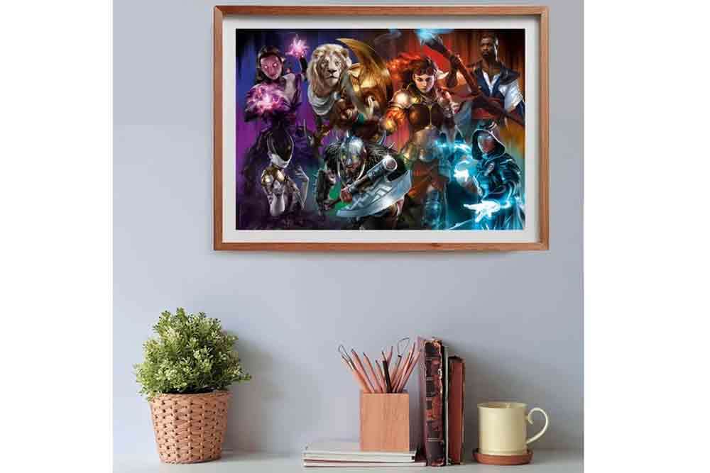 Gaming Puzzle Collection - Cube500 Magic The Gathering: Mana Warriors clementoni