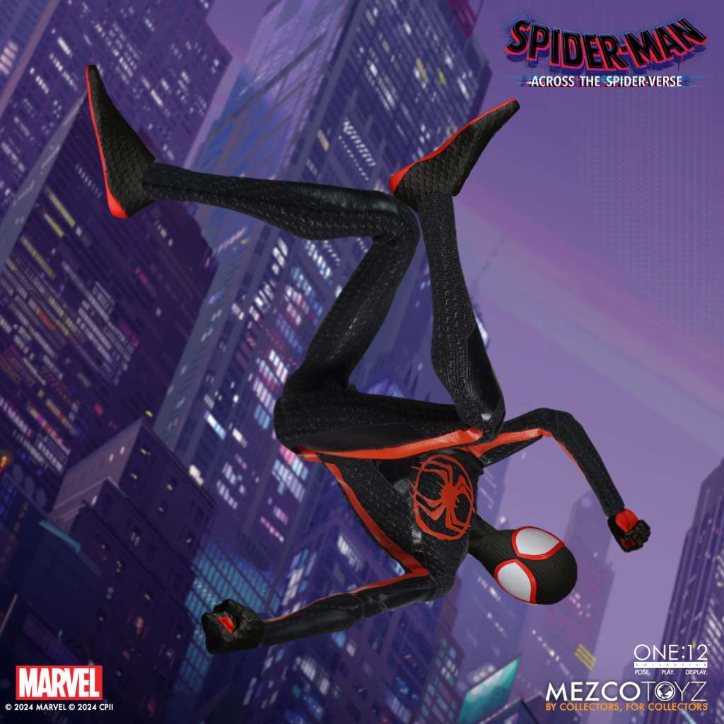 One:12 Collective Spider-Man Miles Morales Figur mezco toys
