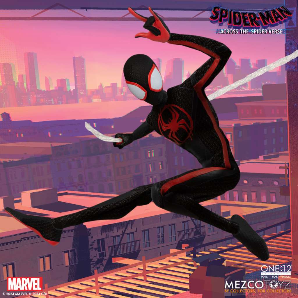 One:12 Collective Spider-Man Miles Morales Figur mezco toys