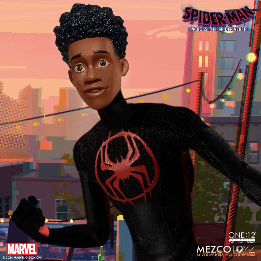 One:12 Collective Spider-Man Miles Morales Figur mezco toys