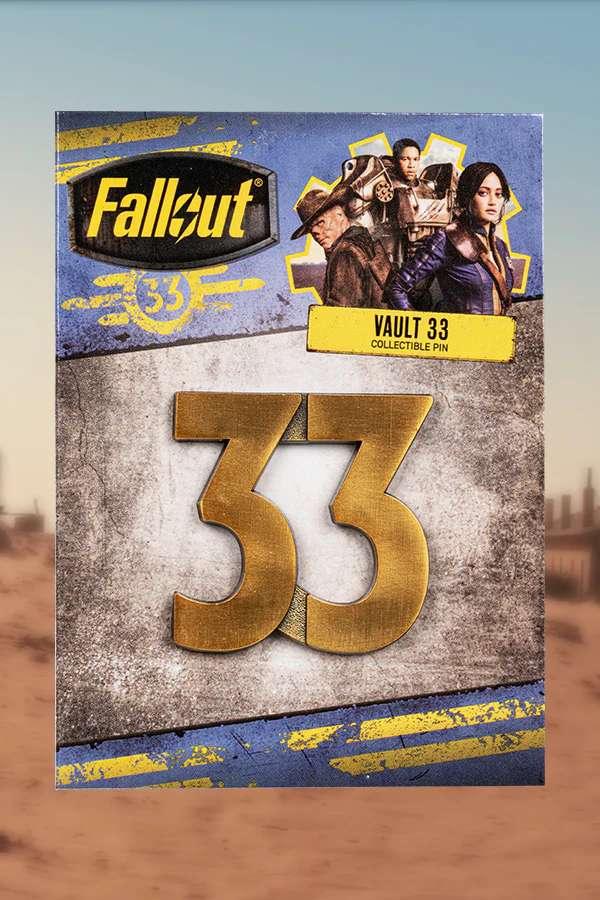 Fallout Vault 33 Pin - Eleganta Accessoarer - Robotto