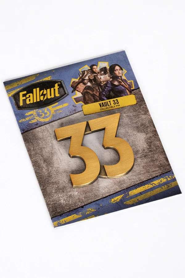 Fallout Vault 33 Pin - Eleganta Accessoarer - Robotto