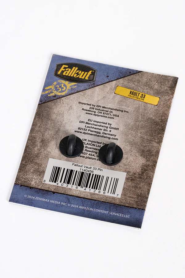 Fallout Vault 33 Pin - Eleganta Accessoarer devplus