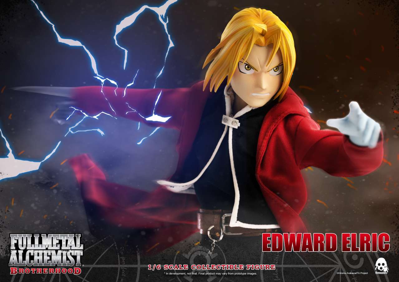 Fullmetal Alchemist Brotherhood Edward Elric 1/6 Figur threezero