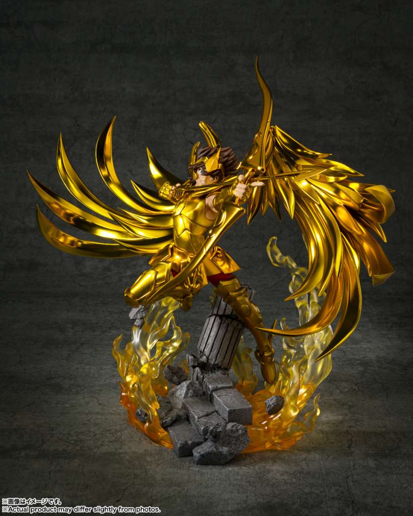 Saint Seiya Sagittarius Figuarts Zero Touche Métallique bandai
