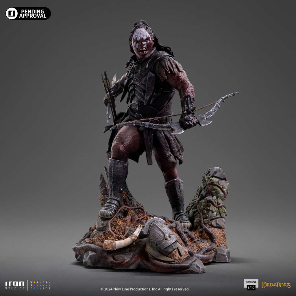 Lord of the Rings Lurtz 1/10 Staty iron studios