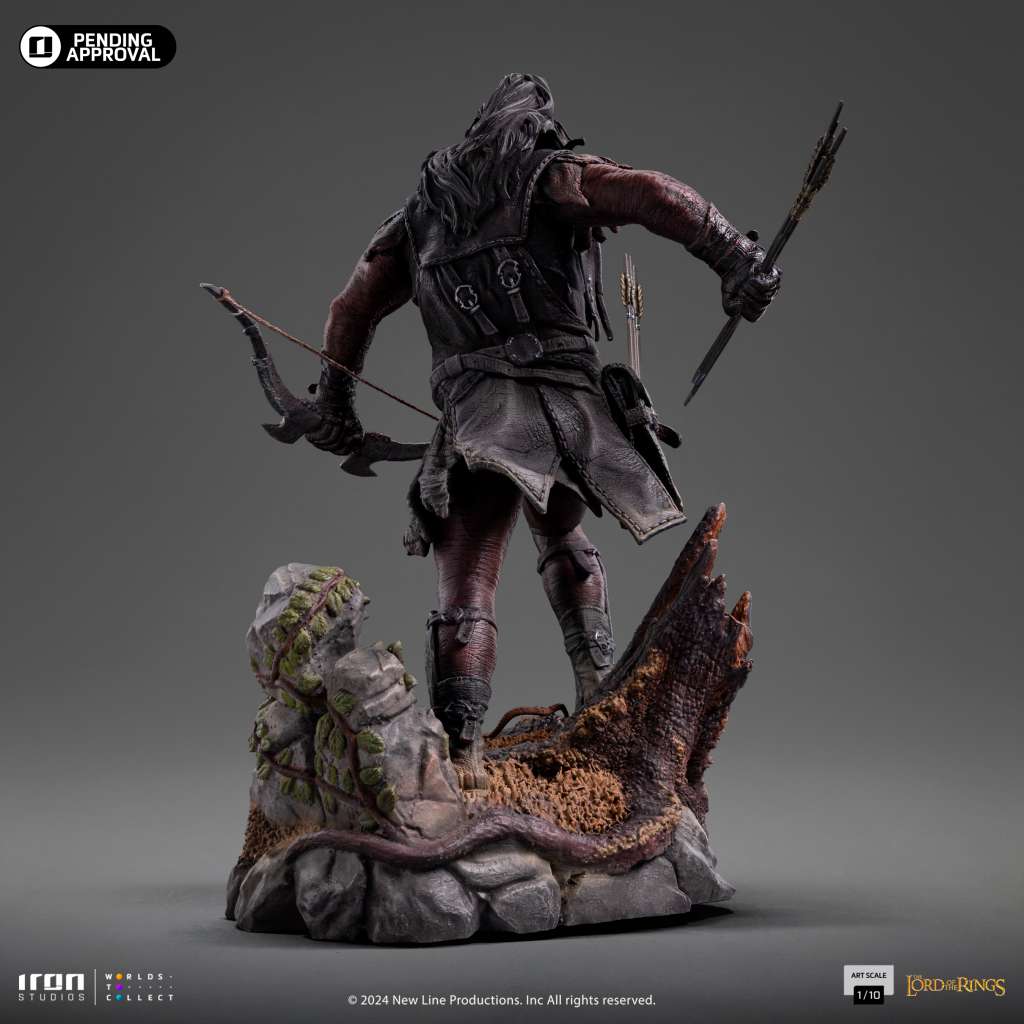 Lord of the Rings Lurtz 1/10 Staty iron studios